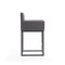 Manhattan Comfort Ambassador Counter Stool in Grey and Black CS010-GY - alternate 5